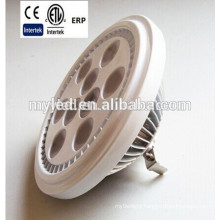 110*H71mm AC/DC 12V Hot Sale Led Lamp ar111 10W G53/GU10 CE RoHS Approval